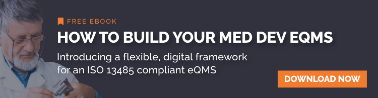How to build Med dev QMS 